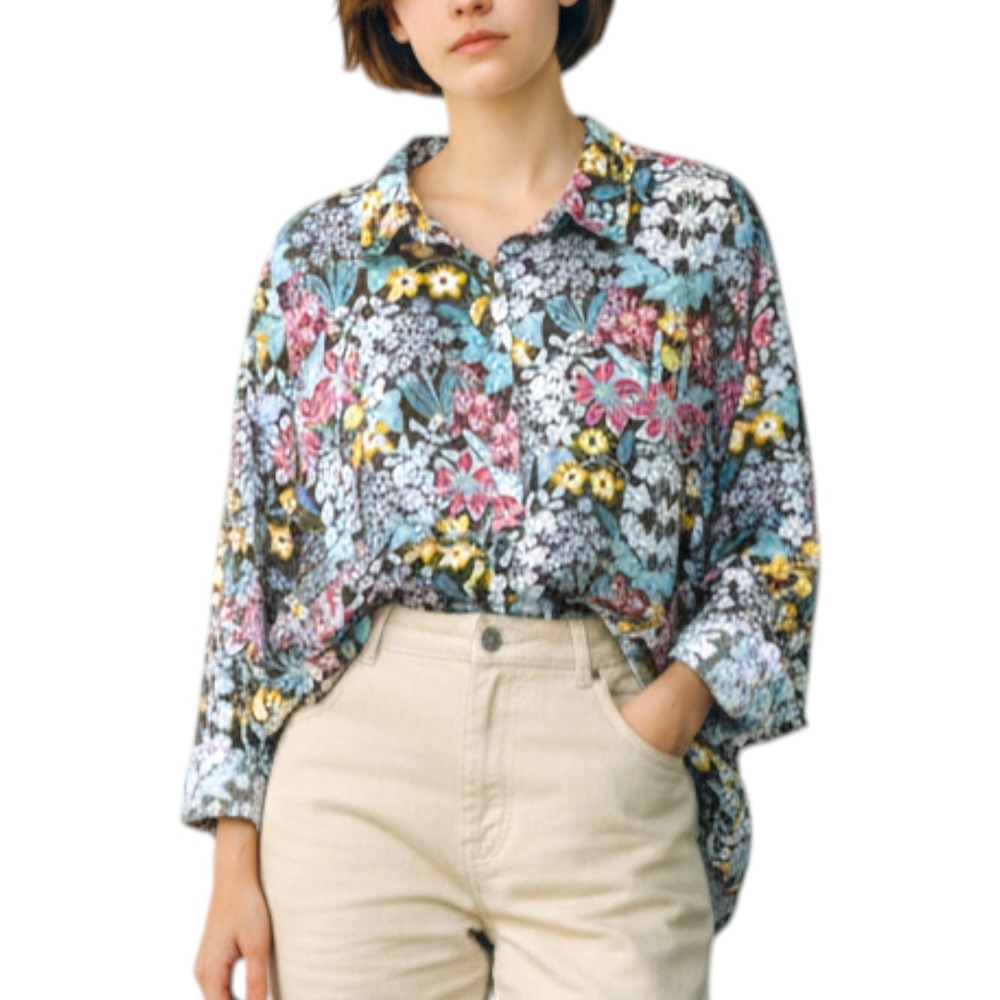 Talbots Button Up Shirt‎ Teal 3x